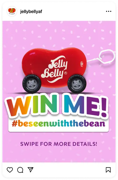 Jelly Belly Win Me Competition Air Freshener